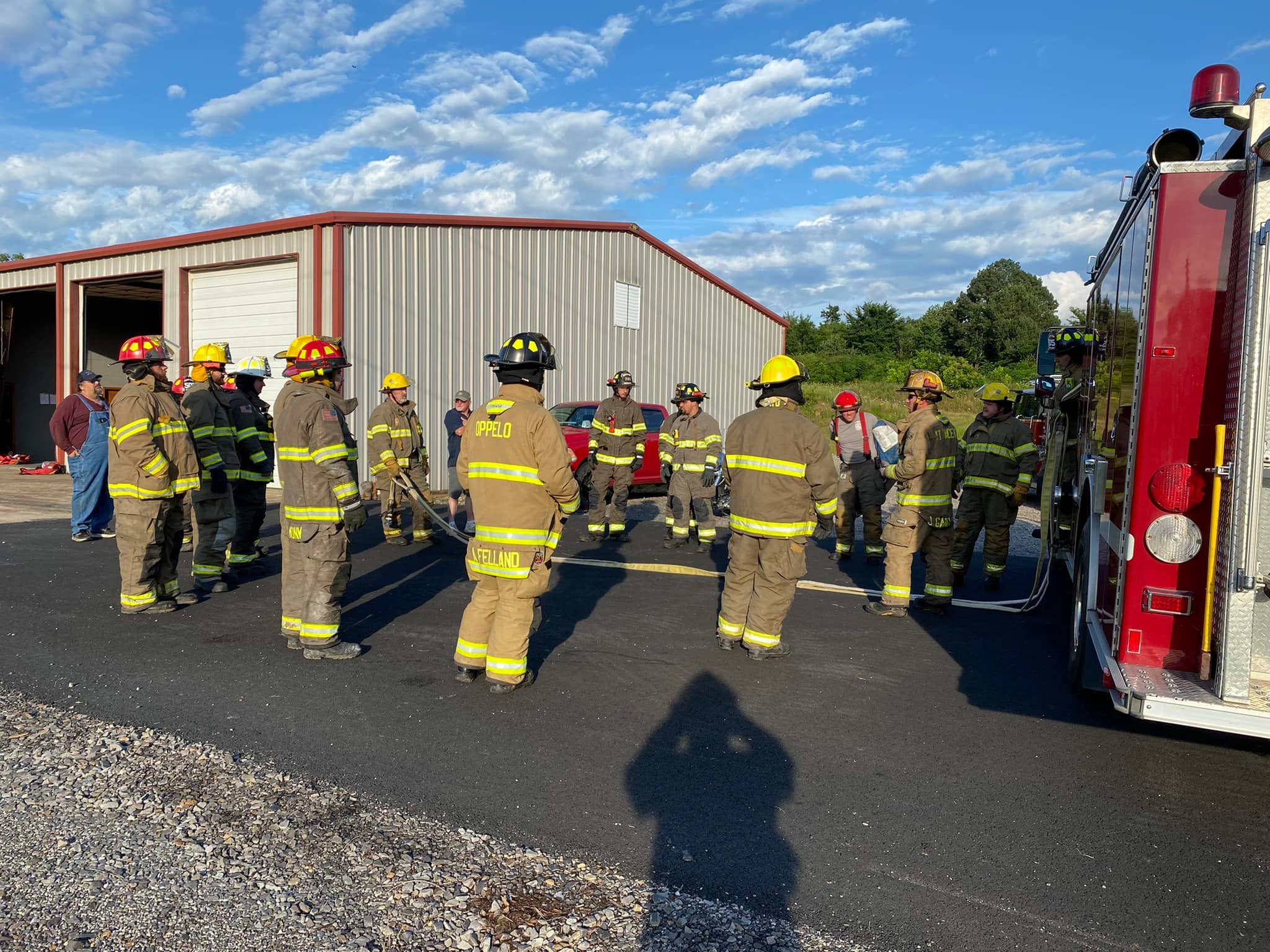 conway county fire department training