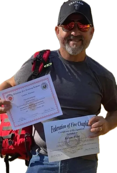 conway county fire department chaplain kevin west